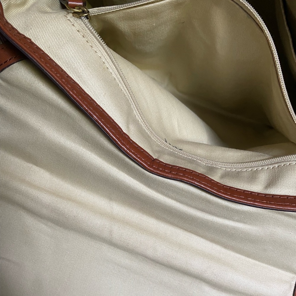 Fossil Medium cognac Messenger Bag with Adjustable Strap - Picture 8 of 16